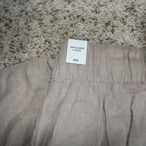 NWT Abercrombie & Fitch Linen Pants - NWT XXS - Picture 3 of 4
